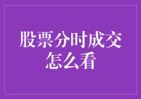 股票分时成交怎么看？学会这几招，就像看地图一样简单！