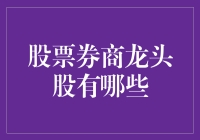 股票券商龙头股有哪些：深度解析与投资建议