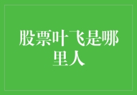 股市的飞侠叶飞：从安徽到股市的飞跃