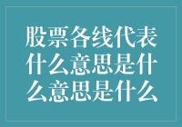 股票各线代表什么意思？用接地气的方式解读