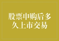 新股申购后的奇妙旅程：揭秘股票从申请到交易的秘密时间线！