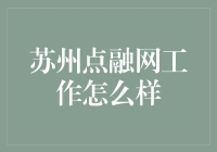 苏州点融网工作体验：金融科技行业的创新驱动力