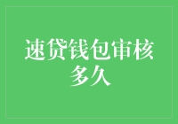 速贷钱包审核流程解析：从申请到放款的每一步