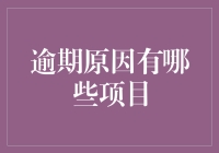 逾期原因探析：从个人因素到外部环境