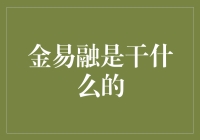 金易融：金融领域的创新服务与解决方案