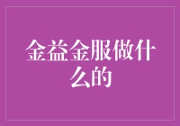 金益金服：为小微企业提供金融咨询服务与解决方案